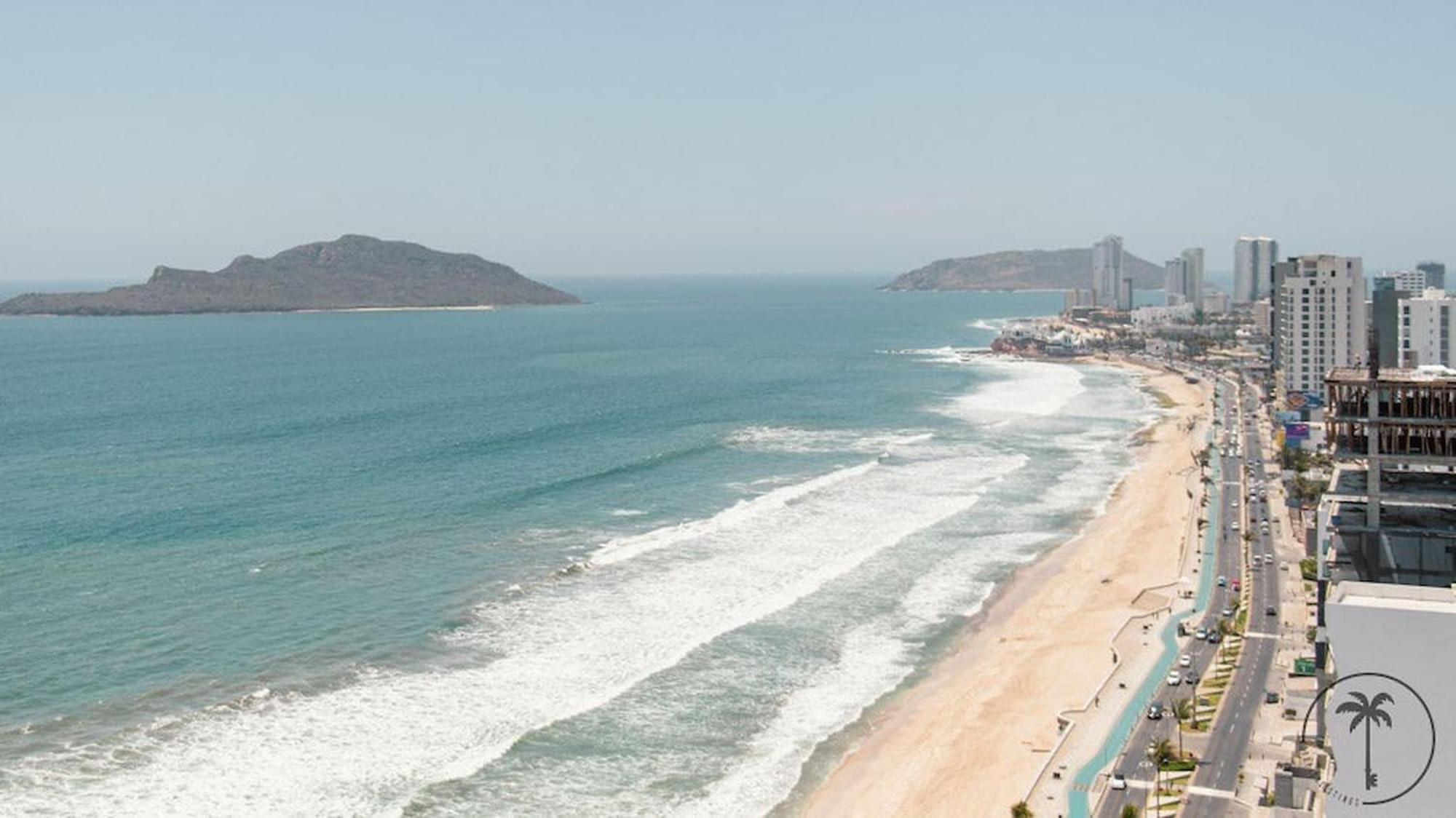 马萨特兰Terraza Con Vista Al Mar, Bbq Y Piscina公寓 外观 照片