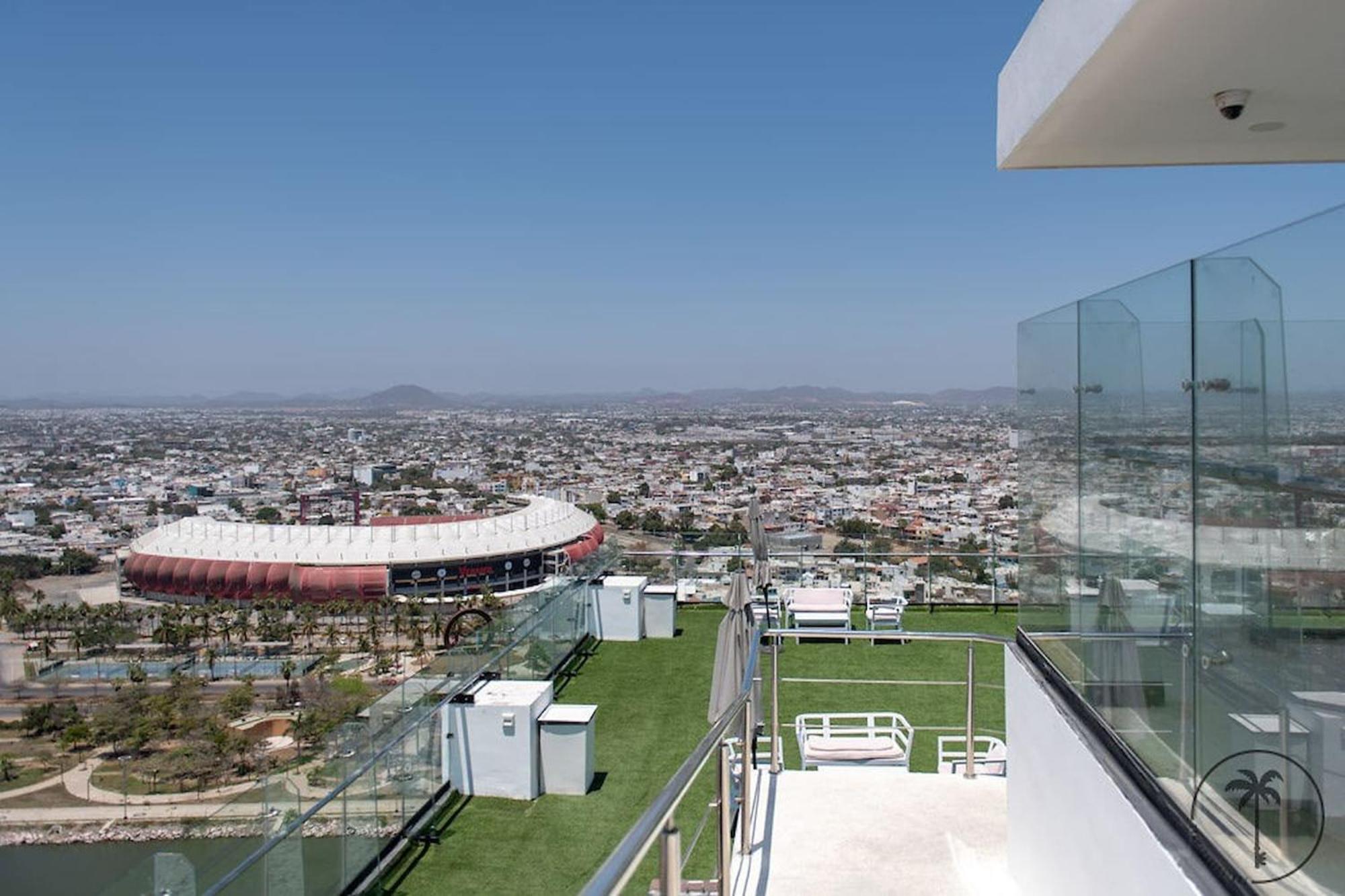 马萨特兰Terraza Con Vista Al Mar, Bbq Y Piscina公寓 外观 照片